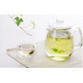 Purely Handwork 600ml Flower& Coffee Glass Tea Pot, Heat Resistant Glass Tea Pots with Filter